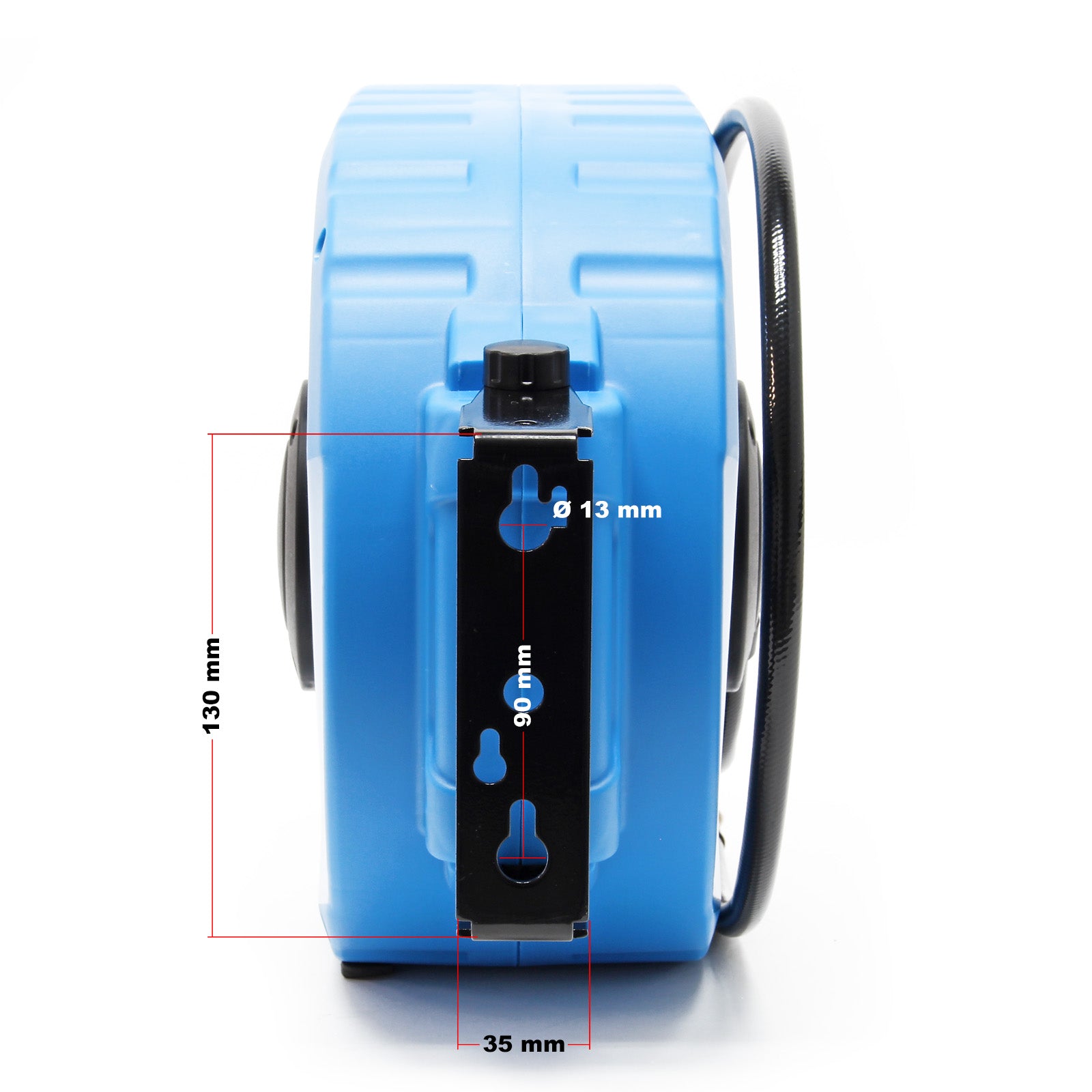 Avvolgitubo automatico 10m + 1m Avvolgitore tubo aria compressa a parete girevole a 180°