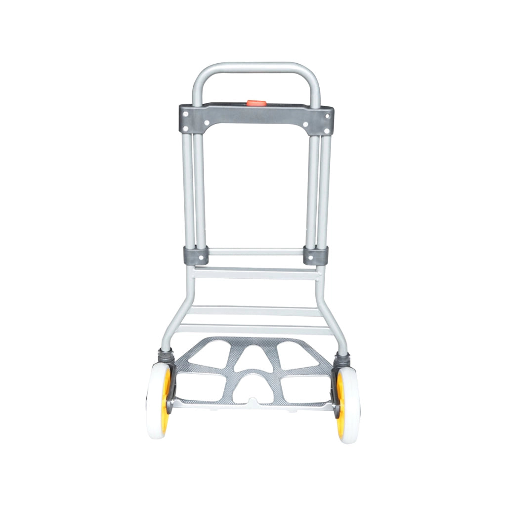 Carrello pieghevole in alluminio con ruote, capacità 100Kg