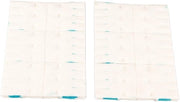 Set di spugne per il water, 12 pezzi - Pannelli di sostituzione - Spugna per il water da gettare - Materiale sicuro - Dispositivo di pulizia autonomo - Adatto per vasche da bagno/specchi - Pannelli per il water