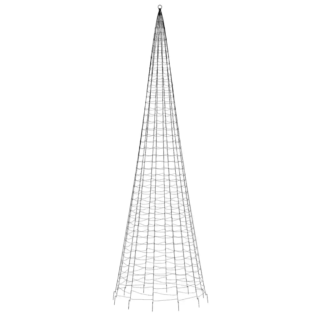 Albero di Natale a LED 1534 LED Colorato 500 cm 358118