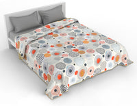 Trapuntino Singolo Doubleface con Stampa Acquerello