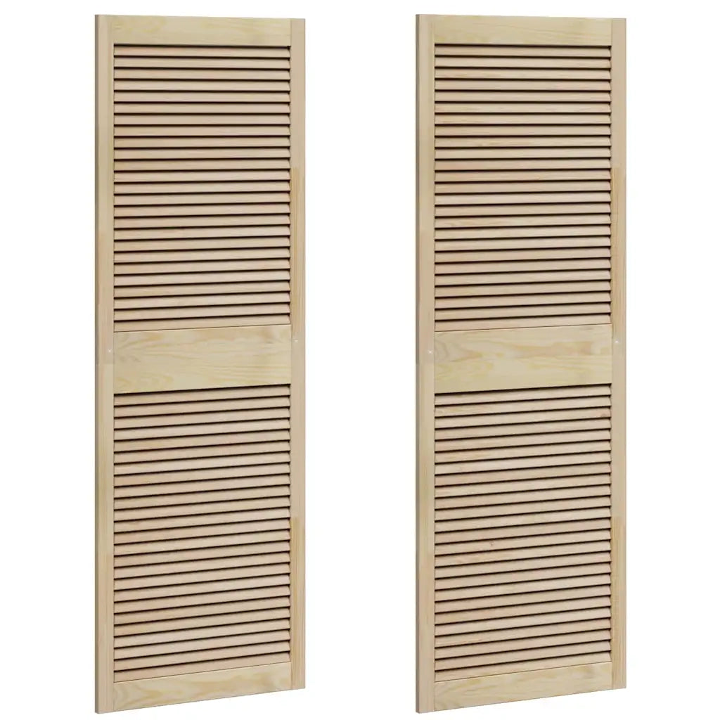 Porta per Armadio con porta 2 pcs Naturale 170 x 2,1 x 59,5 cm