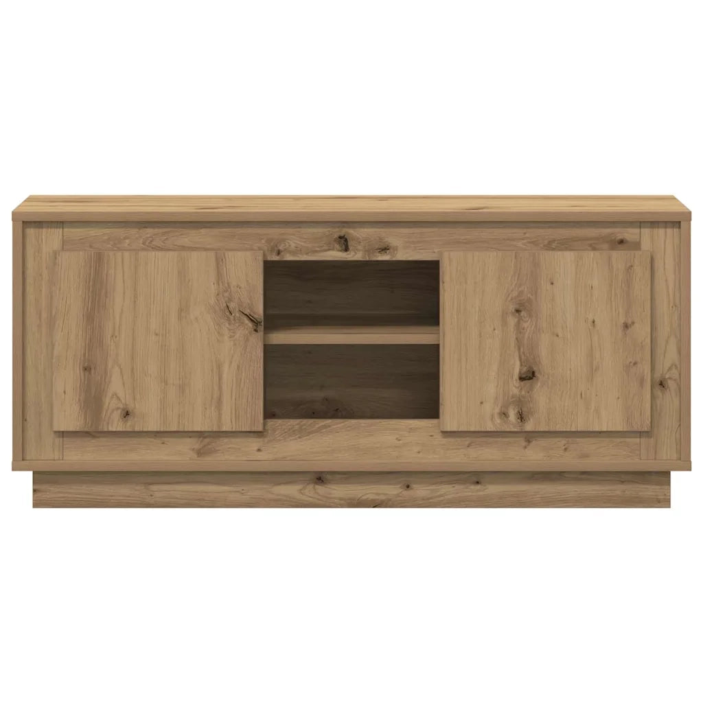 Mobile TV Rovere artigianale 102 x 35 x 45 cm Legno multistrato 881314