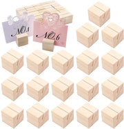 20 sostenitori di tavolo in legno, supporto per foto, sostenitore di tavolo in legno, numeri di tavolo per matrimoni, sostenitore di tavolo, supporto per foto, per ristoranti, matrimoni, banchetti e feste