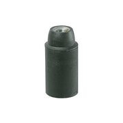 02121 Portalampada E14 M10X1 Cm/Liscio Nero