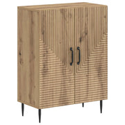 Mobiletto da Bagno HAARLEM Rovere Artigianale 59,5 x 31 x 80 cm 896844