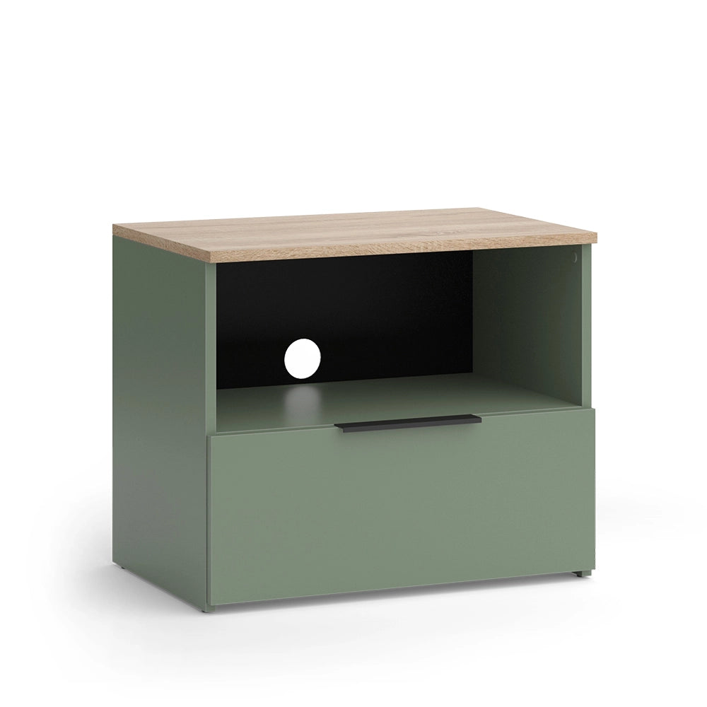 Vicco Mobile tv Verde 60 x 50 cm con cassetto