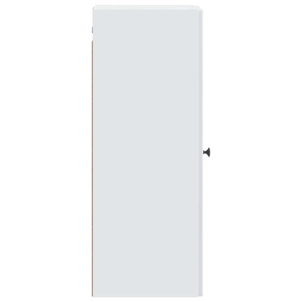 Mobiletto a muro Bianco 33 x 34,5 x 90 cm Legno ingegnerizzato 898075