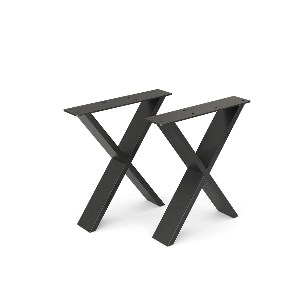Vicco Gambe per tavolo Nero 40 x 42.1 cm Forma a X