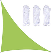 Ombrellone triangolare - 3x3x4,3m angolo acqua resistente - protezione UV ombrellone per piscina - con cordicelle gratuite - ombrellone solare - adatto per esterno, giardino, terrazzo, festa di giardino