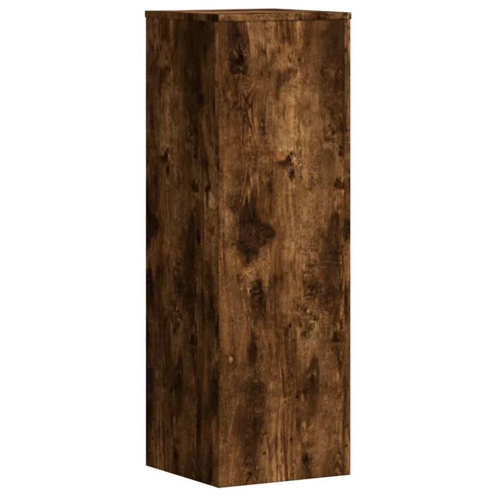 Portavasi mobili per fiori set da 2 legno ingegnerizzato marrone 02_0045308