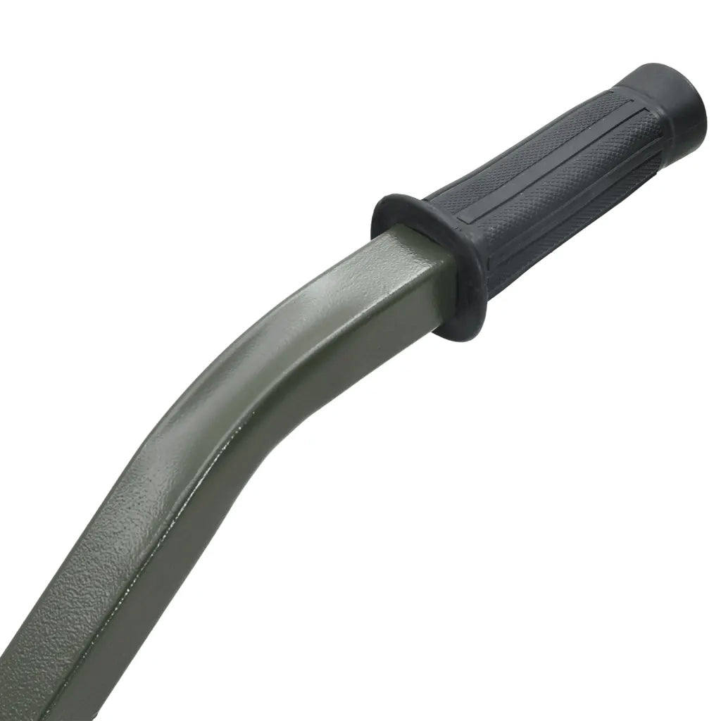 Carrello da Pesca Verde con Ruota Acciaio Verniciato a Polvere 94869