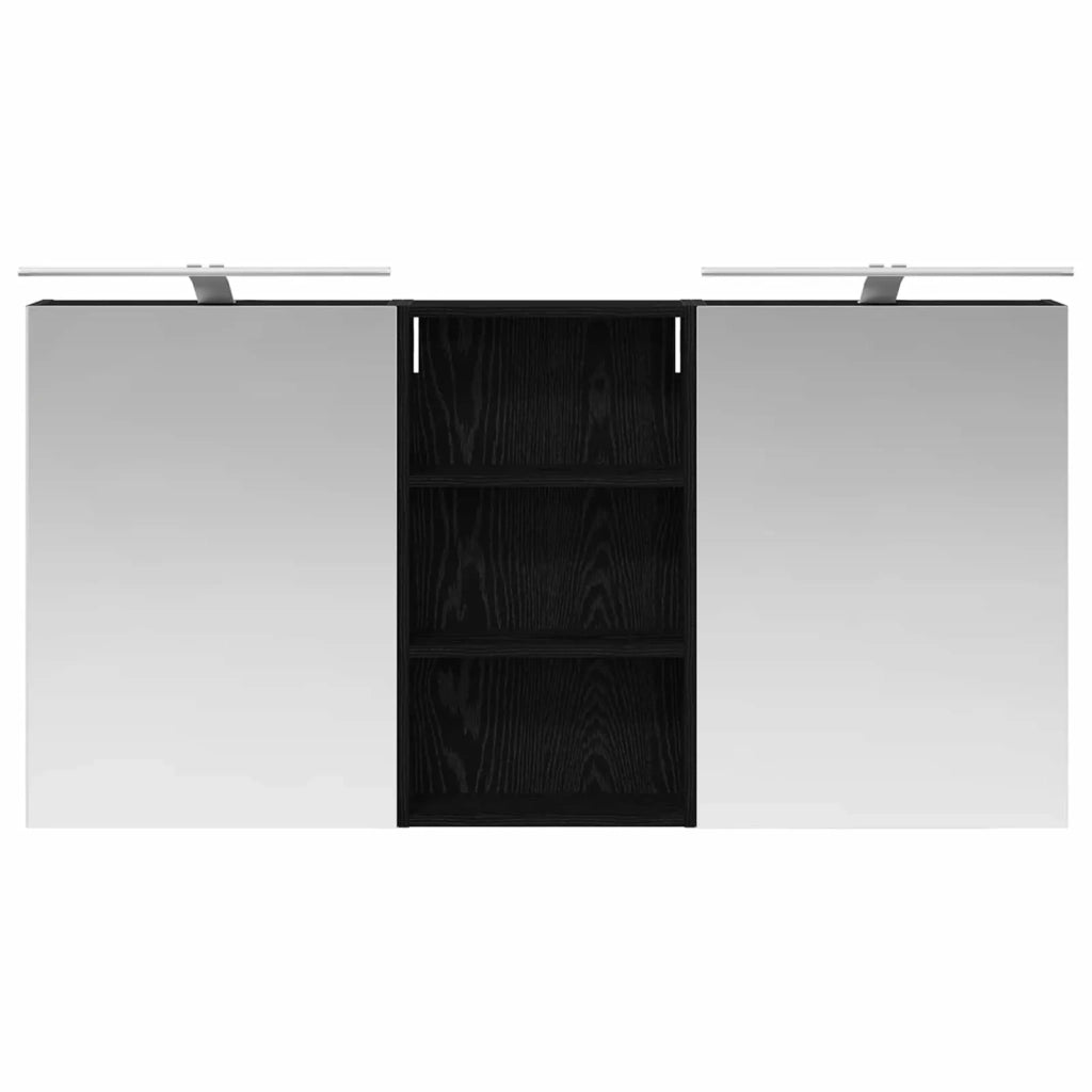Set di Armadi da Bagno con lo scaffale 3 pcs 140 x 14,5 x 70 cm 3403785