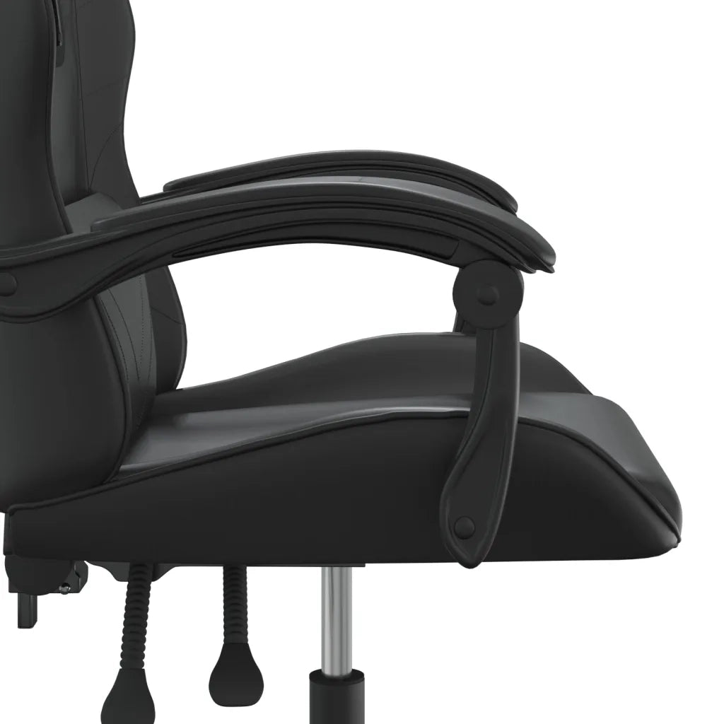 Sedia da Gaming | Sedia da e-sports Nera in Similpelle
