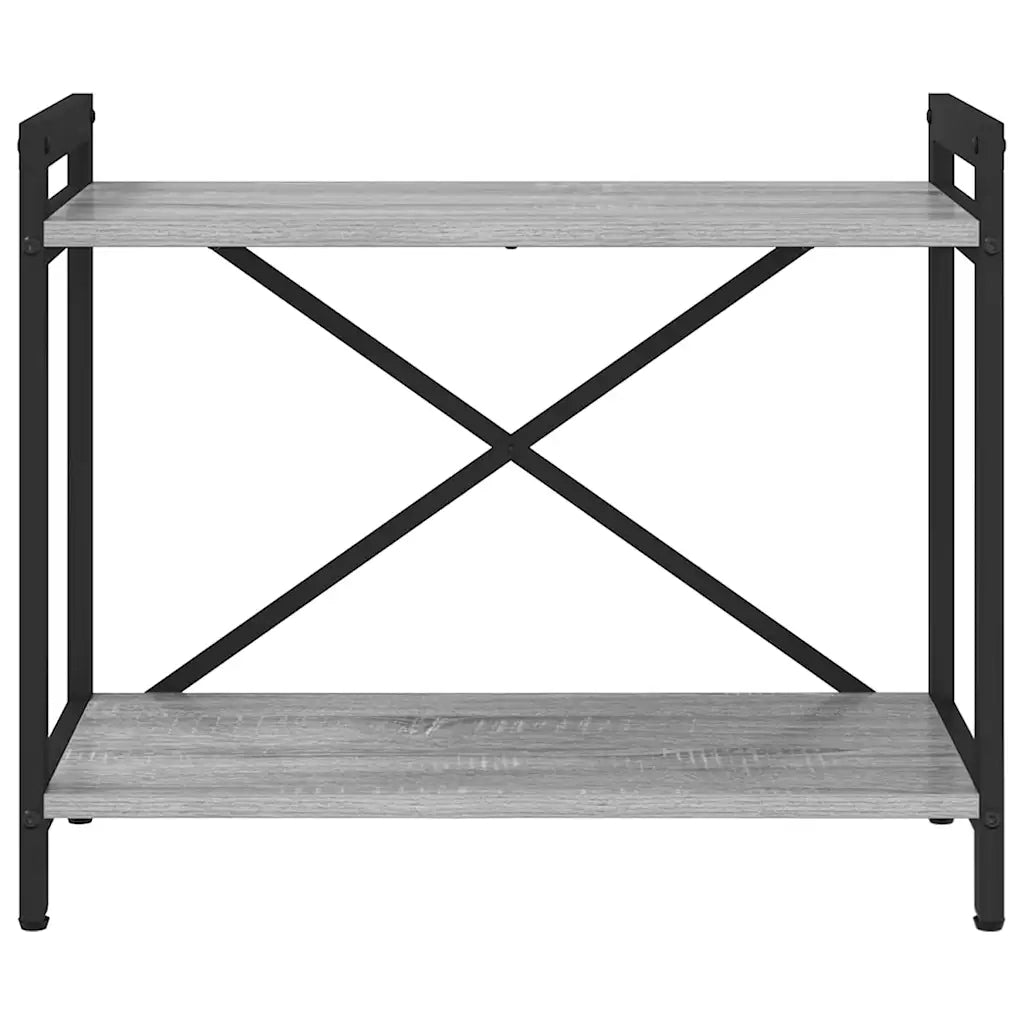 vidaXL Libreria Grigio sonoma 60 x 30 x 48.5 cm Legno multistrato