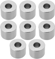 Tasselli di allaccio in acciaio inossidabile 304 - 8 pezzi - IDxOD 8,2x20 mm - Altezza 15 mm - Adatto per applicazioni meccaniche - Duraturo e resistente alla corrosione - Tassello di allaccio con busso
