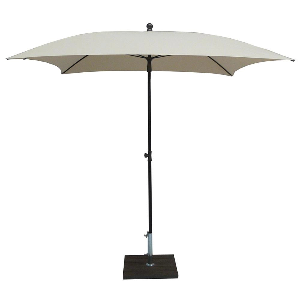 Ombrellone da Giardino 200x200 cm Palo Ø27 mm in Acciaio Maffei Kronos Ecru