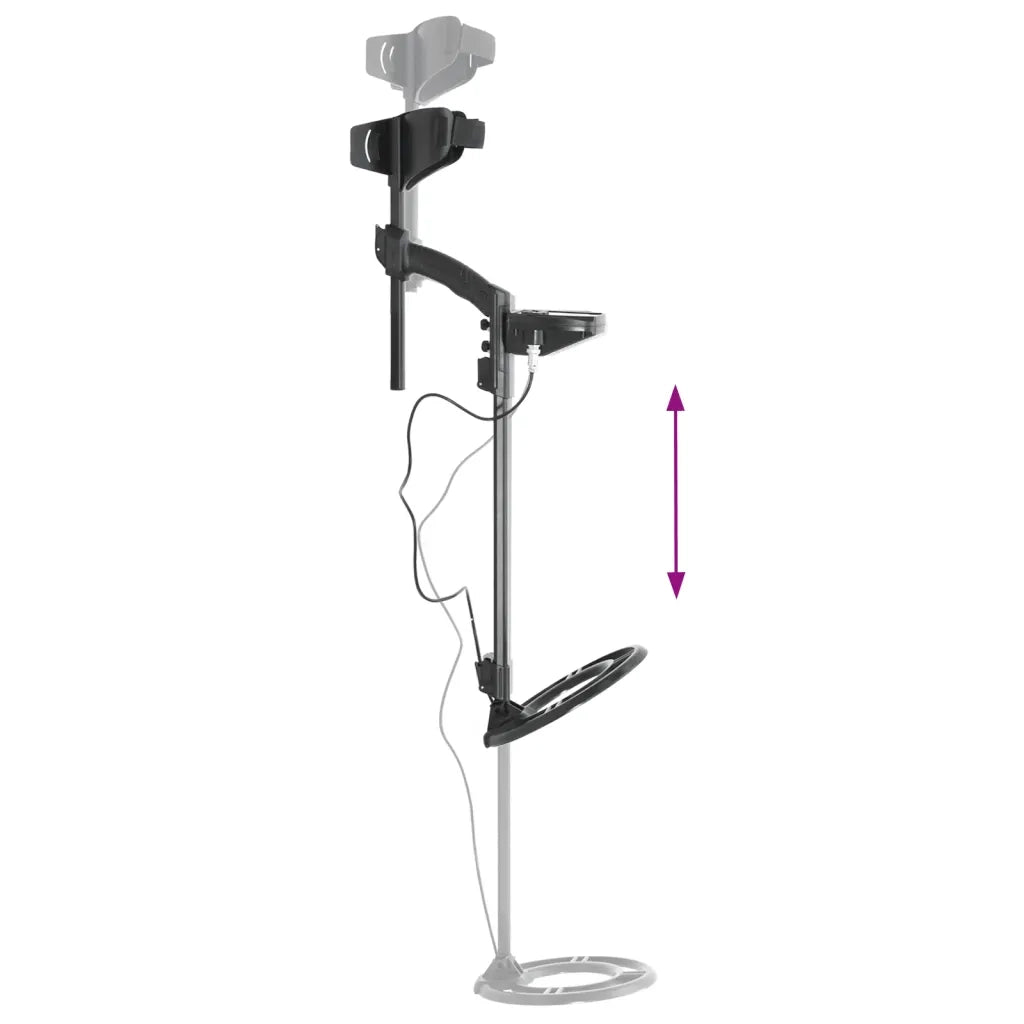 Metal Detector 24 cm ProfonditÃ  Ricerca Schermo LCD