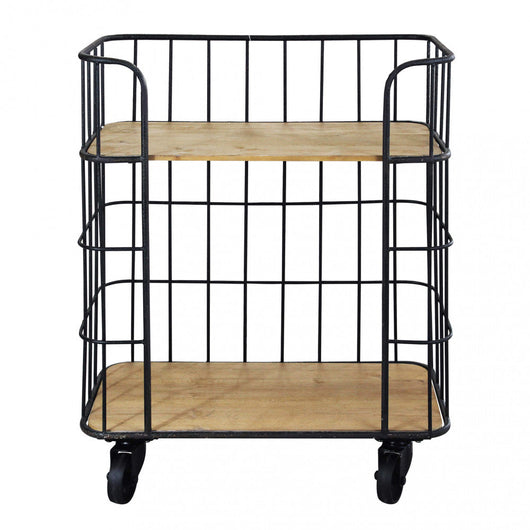 Mobile  Allyn 72x38,5x86,5 h cm in Legno Nero