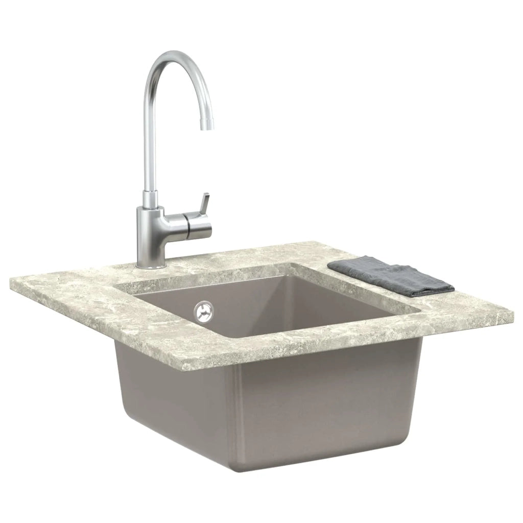 Lavello Grigio 370 x 460 mm 80% Quarzo e 20% Resina CFW8527220