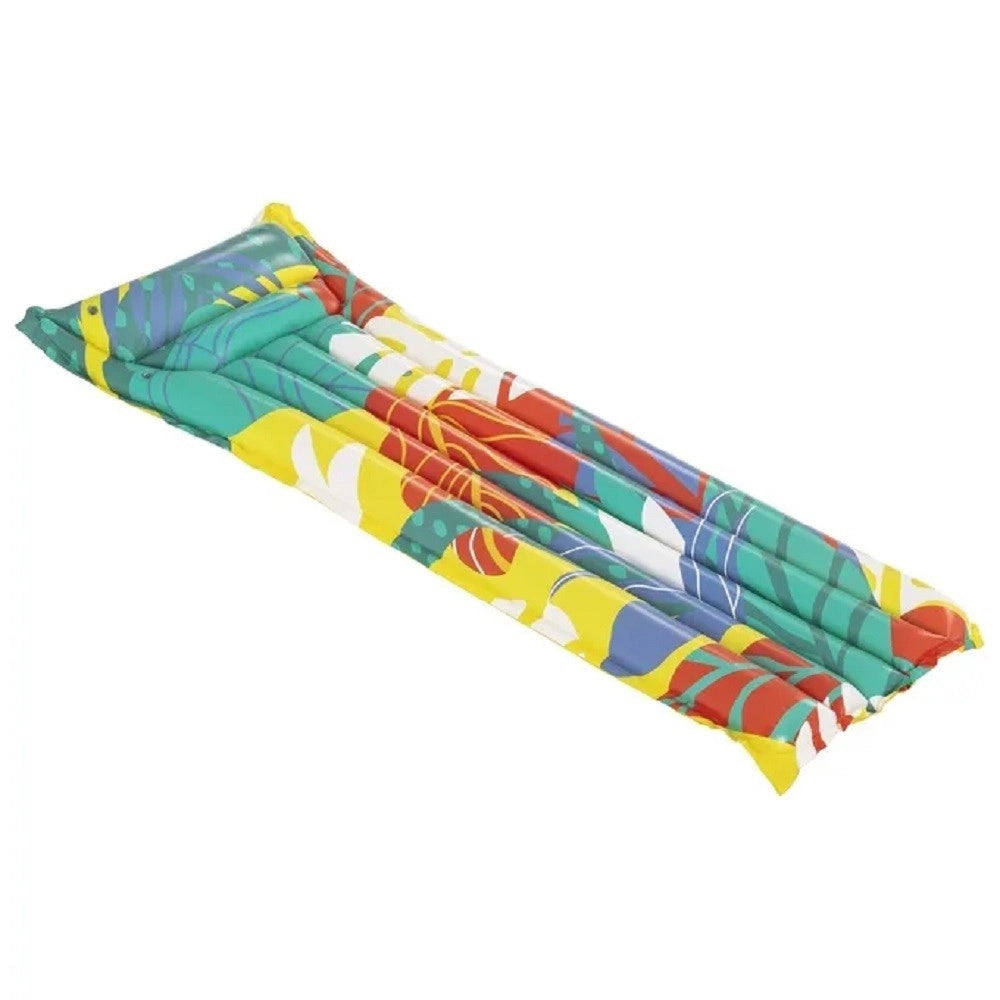 Trade Shop - Materassino Gonfiabile Air Mat Multicolor 2 Tubi 183 X 69 Cm Fantasie Ass. 44033 -