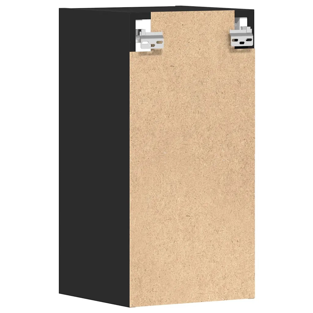 Mobile Pensile Â“RigaÂ” Nero 30x29,5x60 cm in Legno Multistrato