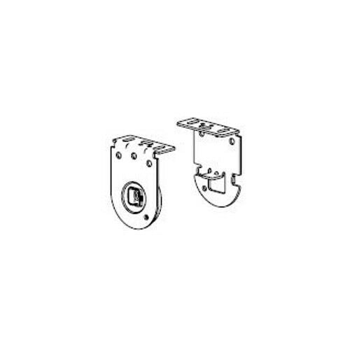 KIT STAFFE BIANCHE CON FLANGIA PER RULLI ACMEDA S45 NICE 523.10018 AUTOMAZIONE