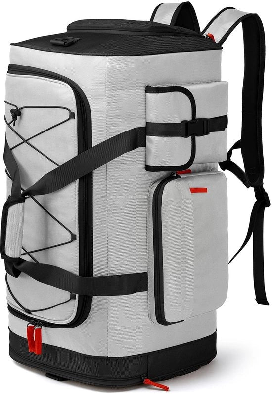 Borsa Sportiva 70 litri - Borsa con Tasca per Scarpe - Borsa per Weekend - Borsa per Uomo/Donna - Borsa Leggera per Allenamento - Dimensioni 61x34x33 cm