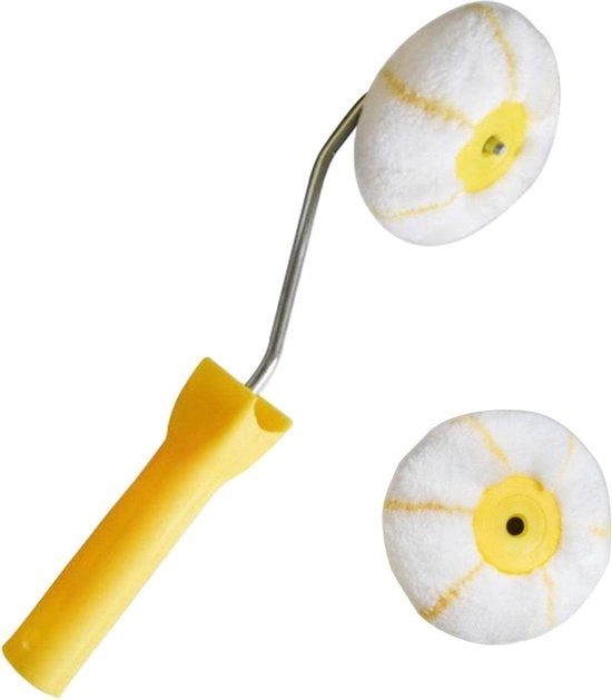 Kit di pennelli a mano per angoli Ultimate per pareti e soffitti Pennello a mano con rivestimento a base acquosa per verniciatura di angoli