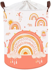 Decorazione per bambino 45L - nuvola arcobaleno - contenitore per giocattoli per camera da letto dei bambini, 36x45 cm