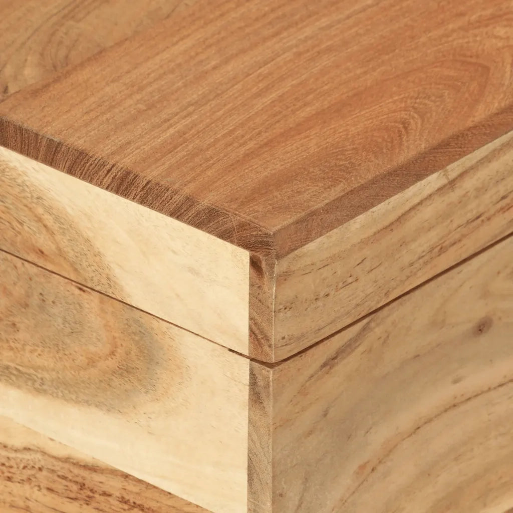 Cassapanca in Legno Massello di Acacia CFW6405643
