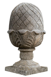 Biscottini Pigna in pietra Molto solida robusta Statua 25X50 cm Qualità Garantita Nuovo