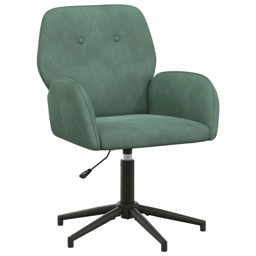 Sedia da scrivania girevole 54 x 55 x 90 cm Verde Mare 42034353