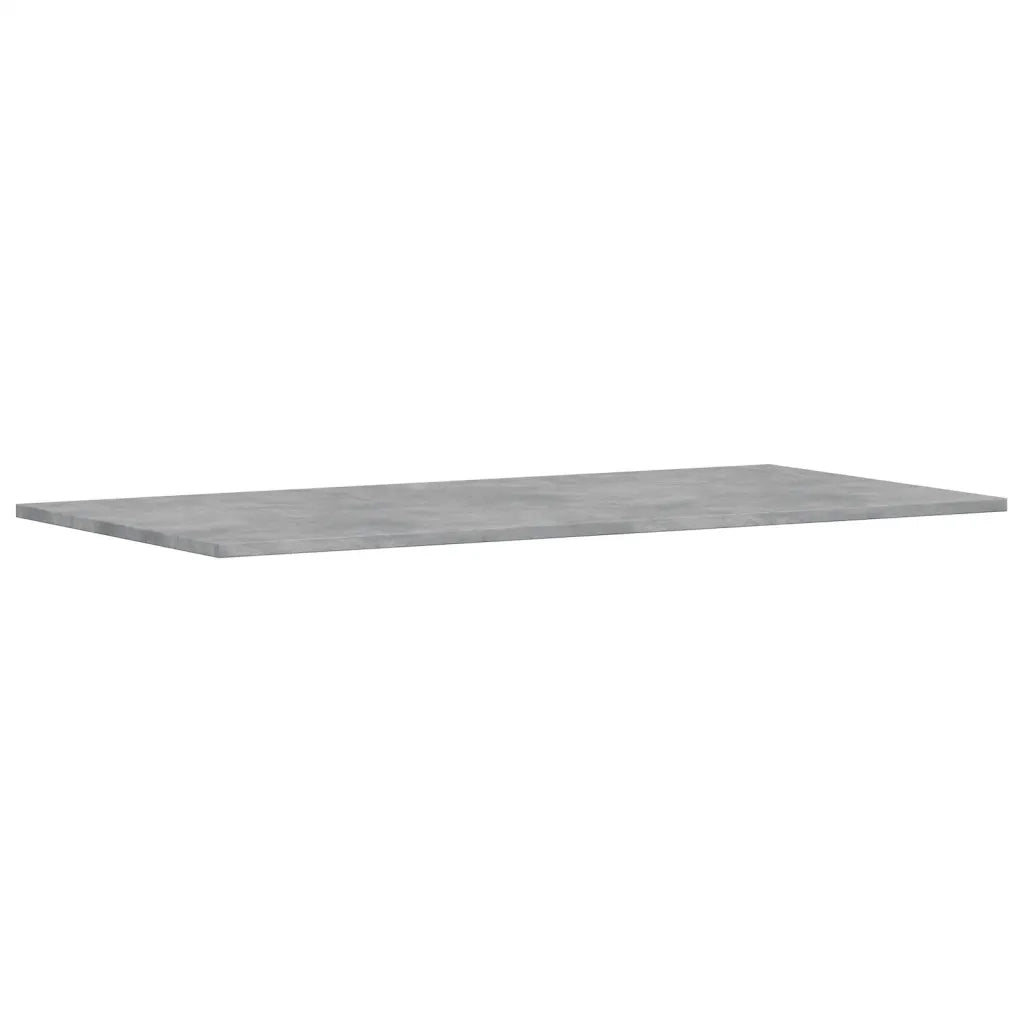 Ripiani Libreria 4pz Grigio Cemento 100x50x1,5cm Multistrato 805422