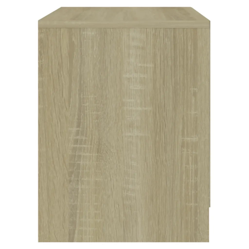 Set di 2 Comodini | Armadio da Notte | Mobiletto da notte Rovere Sonoma 45x34,5x44,5 cm in Truciolato