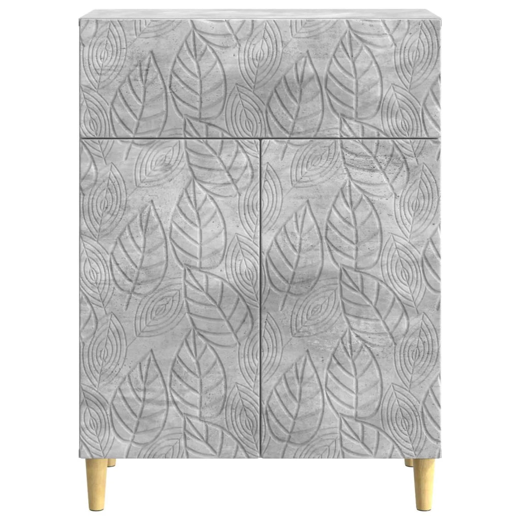 Credenza Grigio Cemento 66 x 34,5 x 90 cm Legno ingegnerizzato 895098