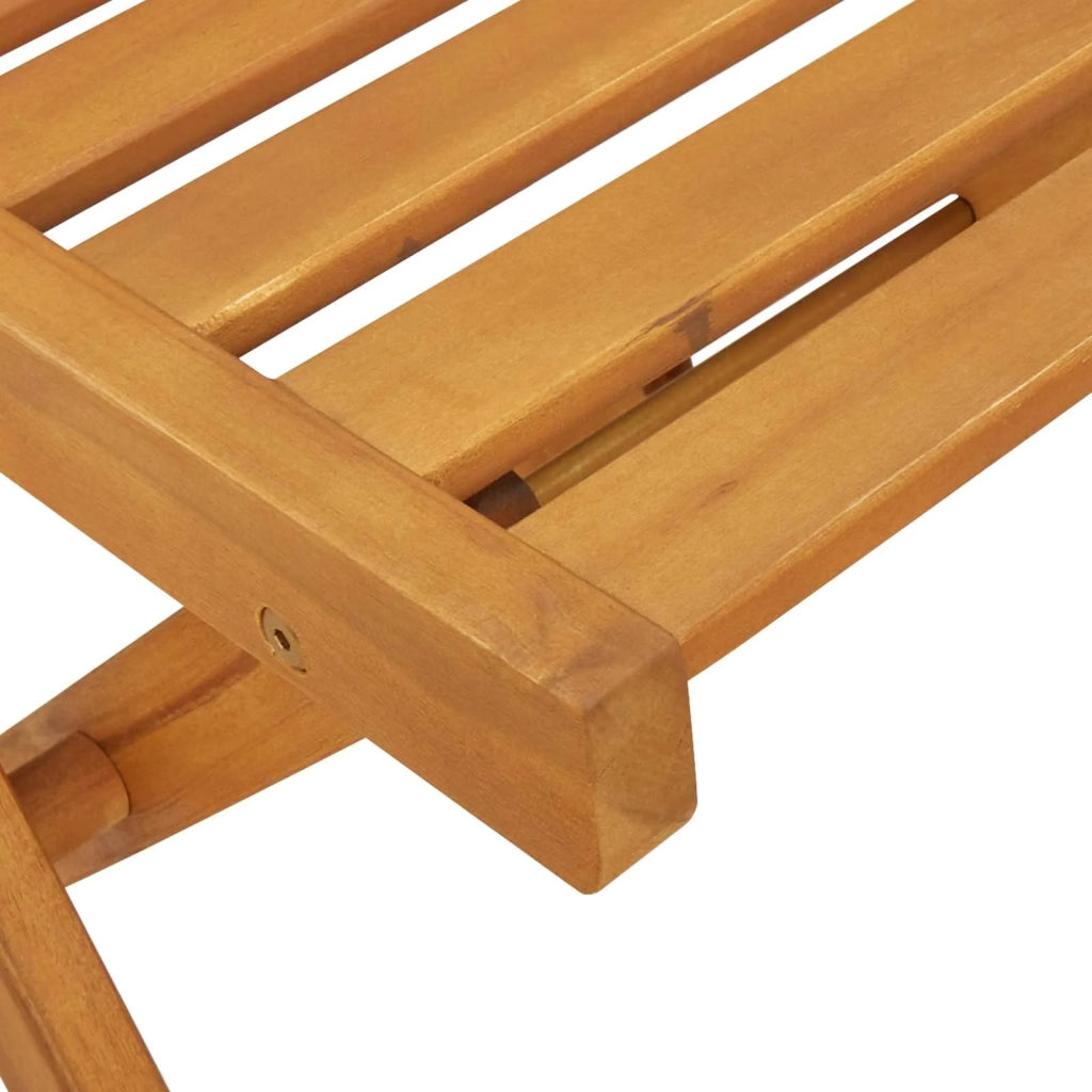 Sedie da giardino pieghevoli 6 pcs Naturale 40 x 53 x 80 cm 3416285