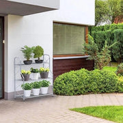 porta piante multifunzionale per balcone, angolo, soggiorno, ufficio, giardino 28.7D x 67.6L x 77.7A centimetri