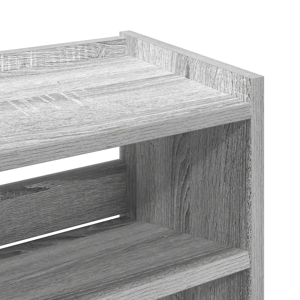 Scarpiera Grigio Sonoma 60x25x100 cm in Truciolato 859874