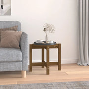Tavolino da Salotto Ambra Ø 52,5x45cm in Legno Massello di Pino 822310
