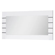 Grande specchio bianco 120x60 cm – Collezione LINA