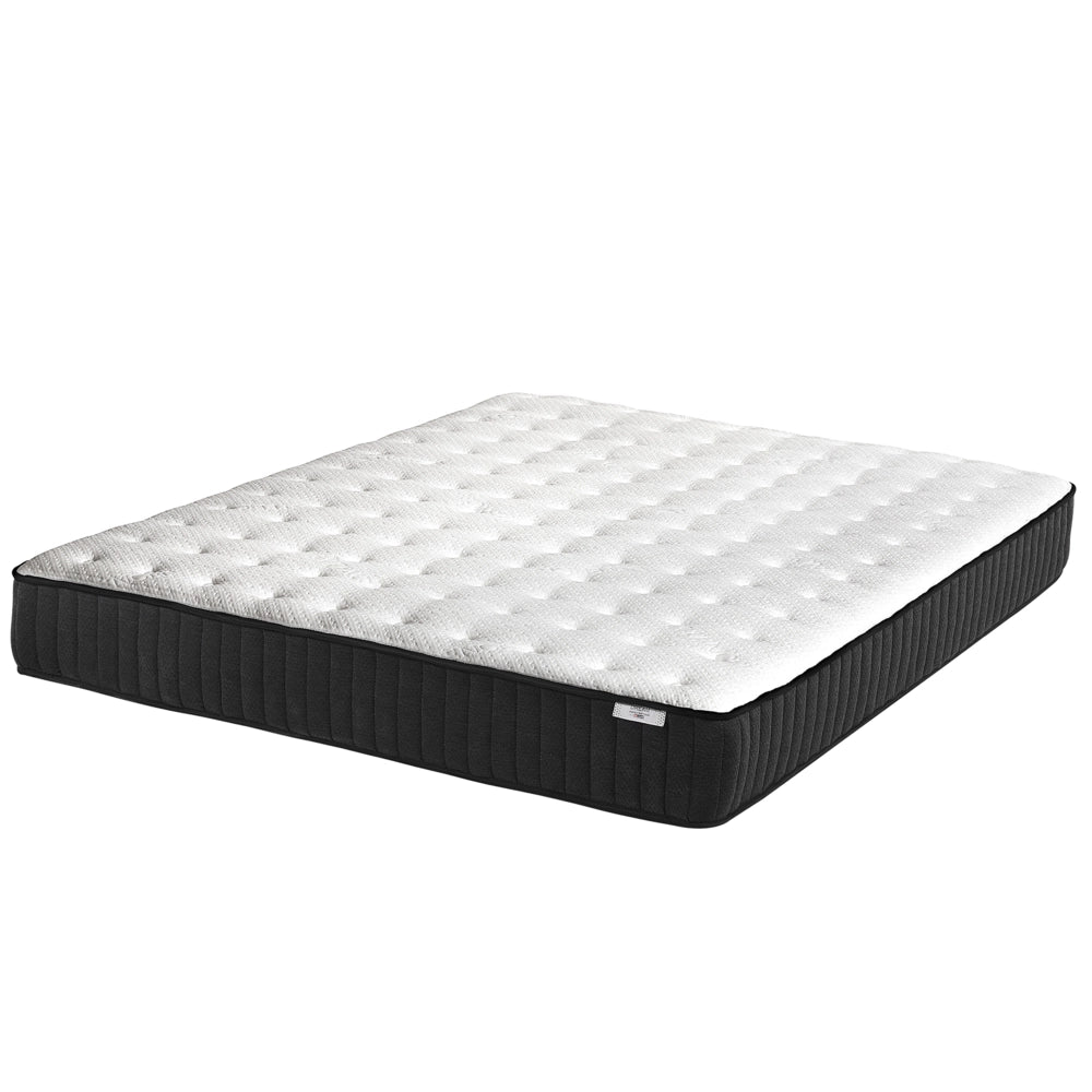 Materasso a molle insacchettate matrimoniale 140 x 200 cm rigido con lattice