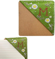 Wijzer Driangolare per Libri - Flessibile - Carta da Riciclo - Verde - 9,5 x 9,5 x 0,2 cm