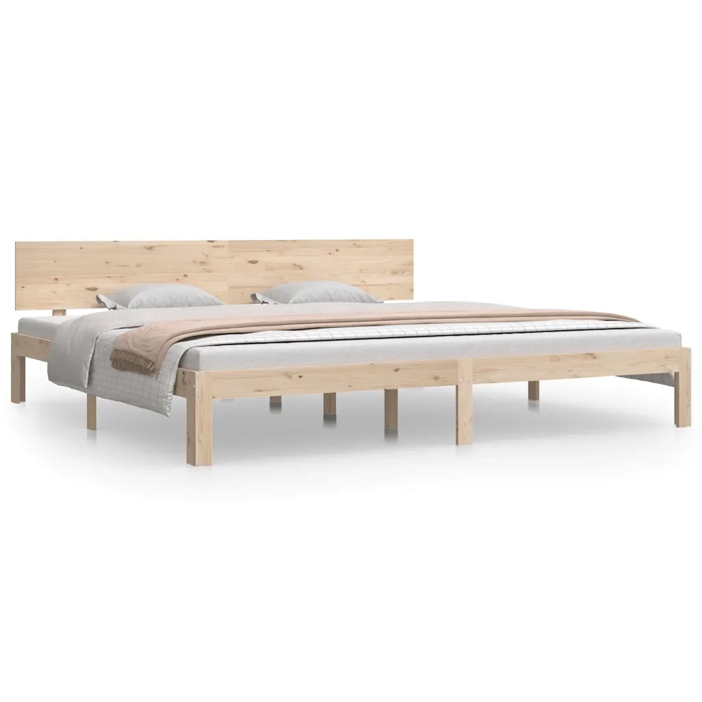 Giroletto in Legno Massello di Pino 200x200 cm 810515