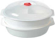 2 pezzi di pannello magnetron con coperchio: piatti magnetron 2 compartimenti contenitori per pasti magnetron-resistenti con ventilazione, pannelli magnetron contenitori per alimenti BPA-free per riscaldare, congelare