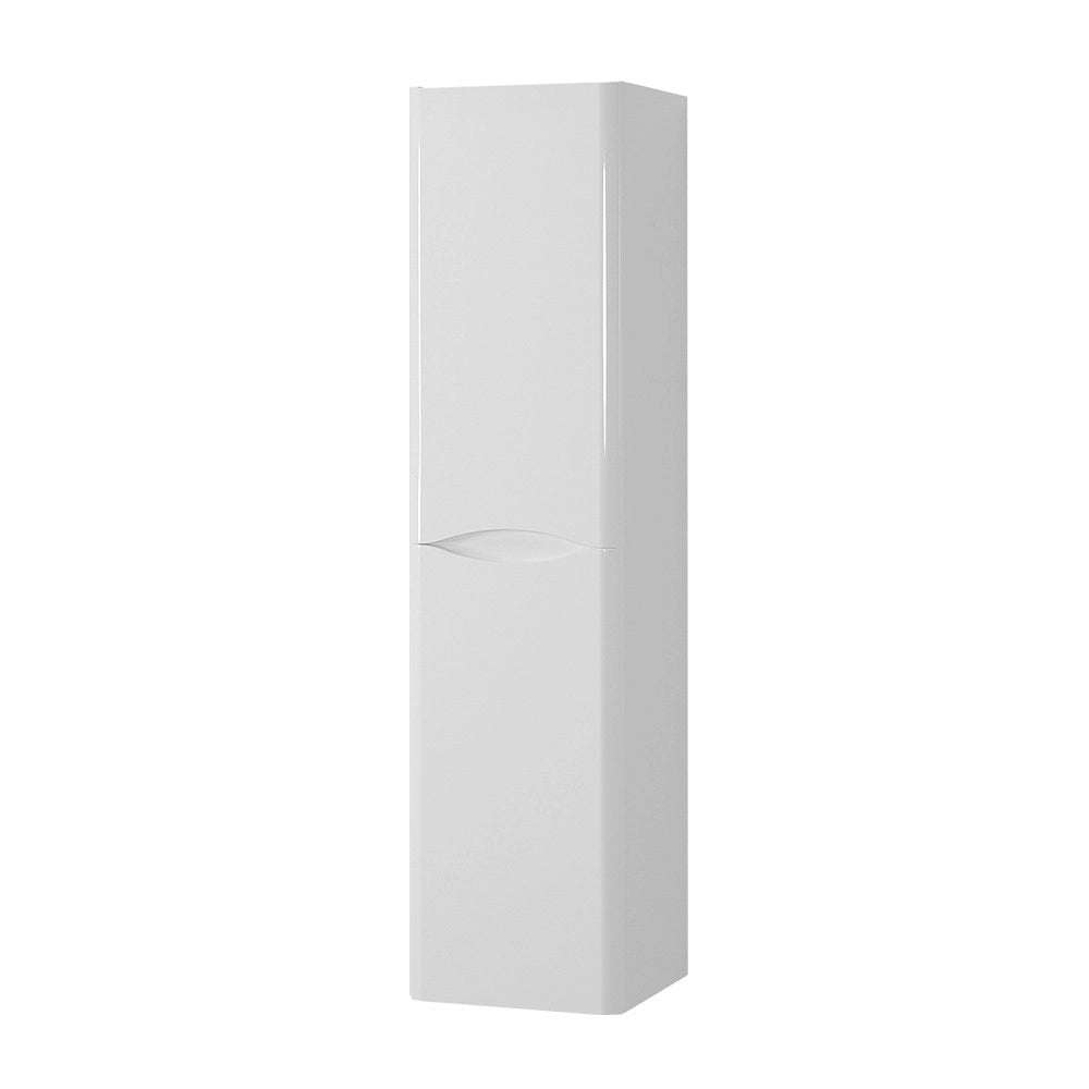 Colonna bagno sospesa 140 cm bianco 2 ante reversibili Zen