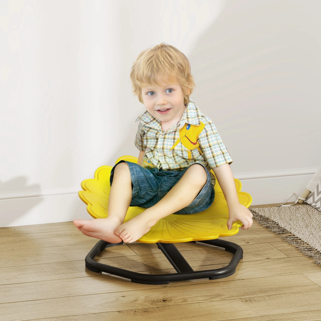 Sedia girevole per bambini ¨C zephmum ¨C giallo