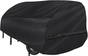 Cappotto impermeabile per trattore 420D Oxford - Copertura per trattore - Protezione contro le intemperie - 210x115x100cm - Adatto per trattori da 15 a 45 ton - Nero