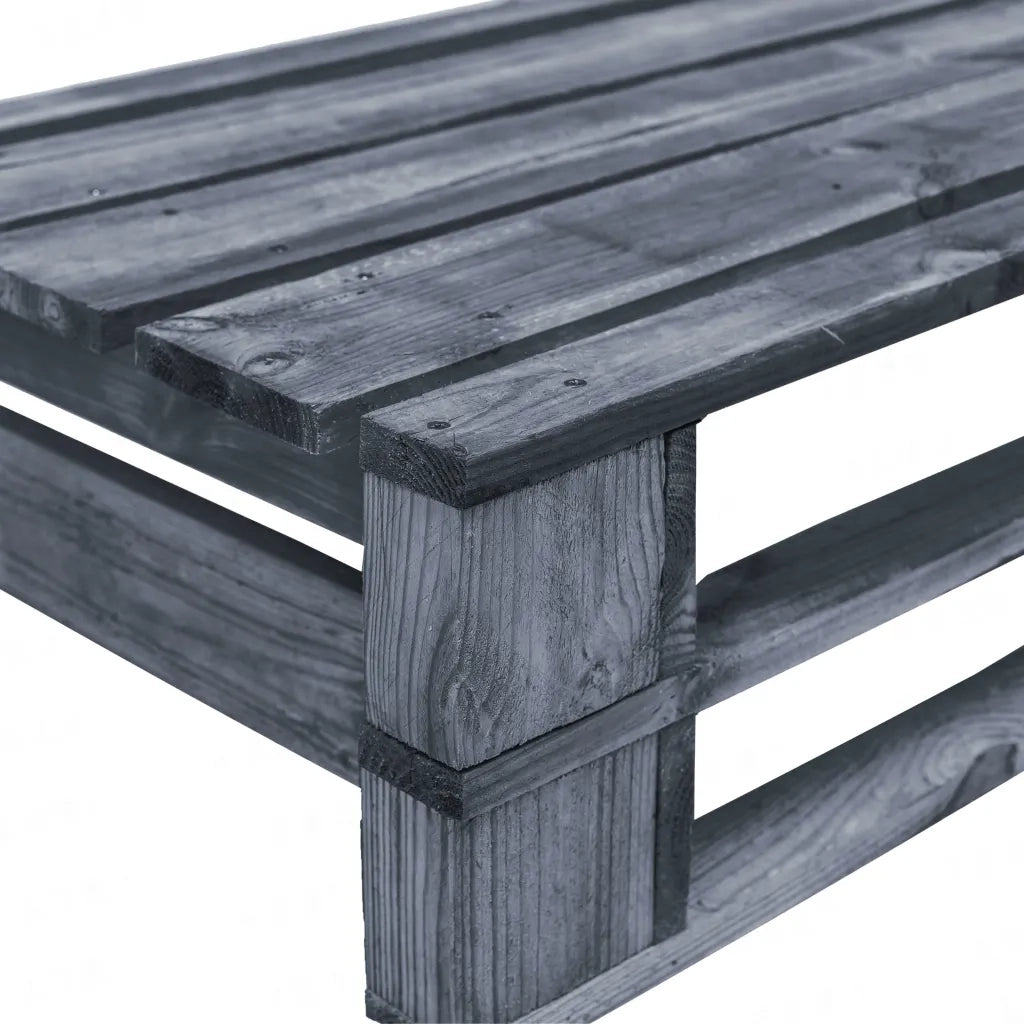 Divano da Giardino a Pallet con Cuscini Sabbia in Legno di Pino 275287
