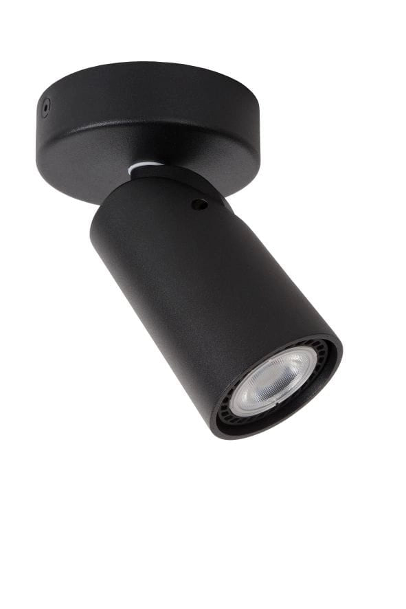 Lucide Xyrus faretto da soffitto nero GU10 5W 2200-3000K